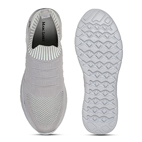 Image of Marc Loire Women's Lightweight Athleisure Knitted Active Wear Slip-On Sneaker Shoes for Sports, Athletics and Walking