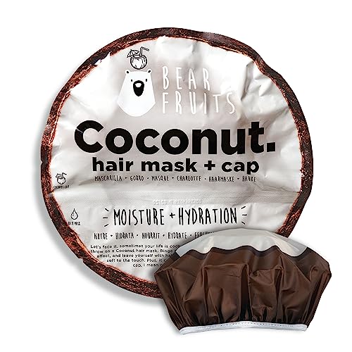 Bear Fruits Hidratación Profunda De Coco Mascarilla Capilar + Gorro De Ducha 20 ml