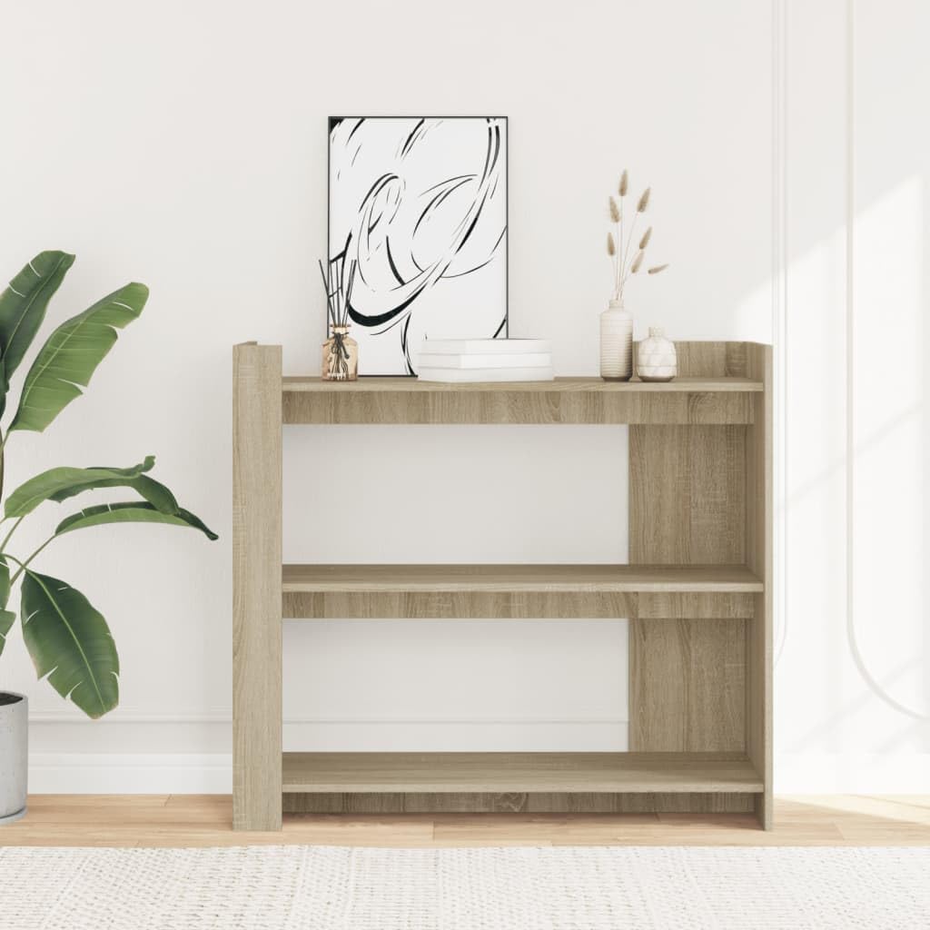 Mesa consola clásica de madera con gran capacidad de almacenamiento y soporte de pared para pasillo y sala de estar