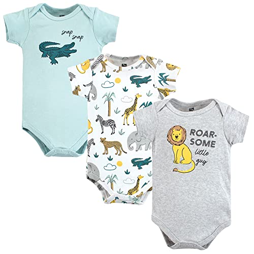 Image of Hudson Baby Baby Cotton Bodysuits