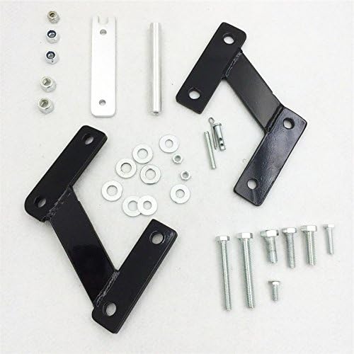 XKMT-3" Forward Control Extensions Compatible With Shadow Sabre 1100 Spirit 1100 VT Black [B0116N11KC]