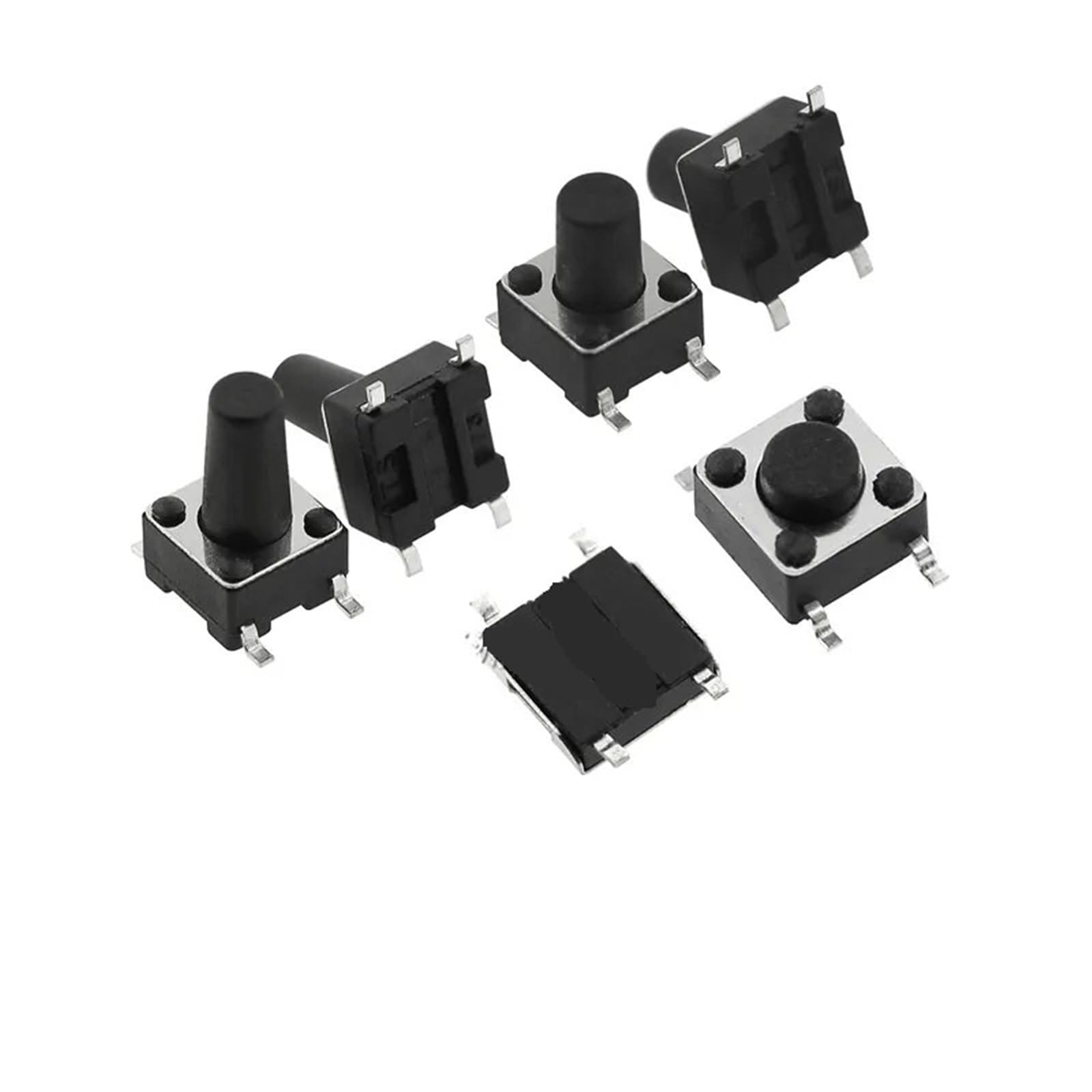 1000 sztuk 6 * 6 przełącznik dotykowy przycisk dotykowy zestaw wysokość: 4.3/5/6/7/8/9/10/11/12/13MM przełącznik SMD 6x6 przełącznik kluczykowy (wysokość 11 mm)