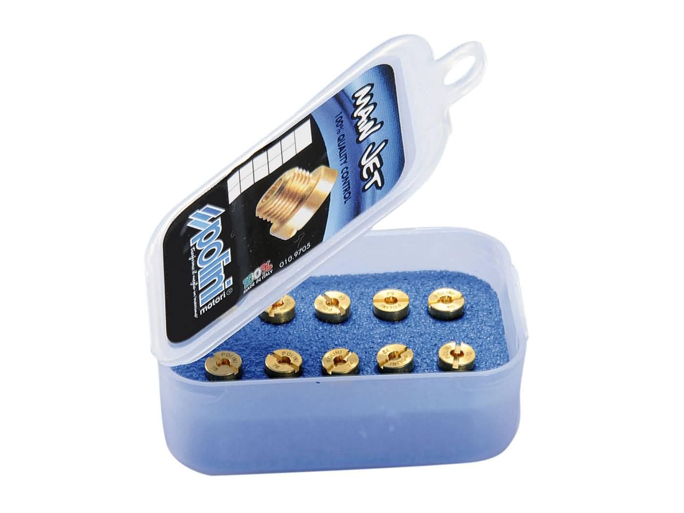 Set of 10 Jets Dellorto 6 mm.140/158