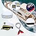 Orgoue Yacht Captain Costume Set, Navy Costume Sailor Costume Accessories with Sailor Hat Scarf Captain Hat and Sunglasses