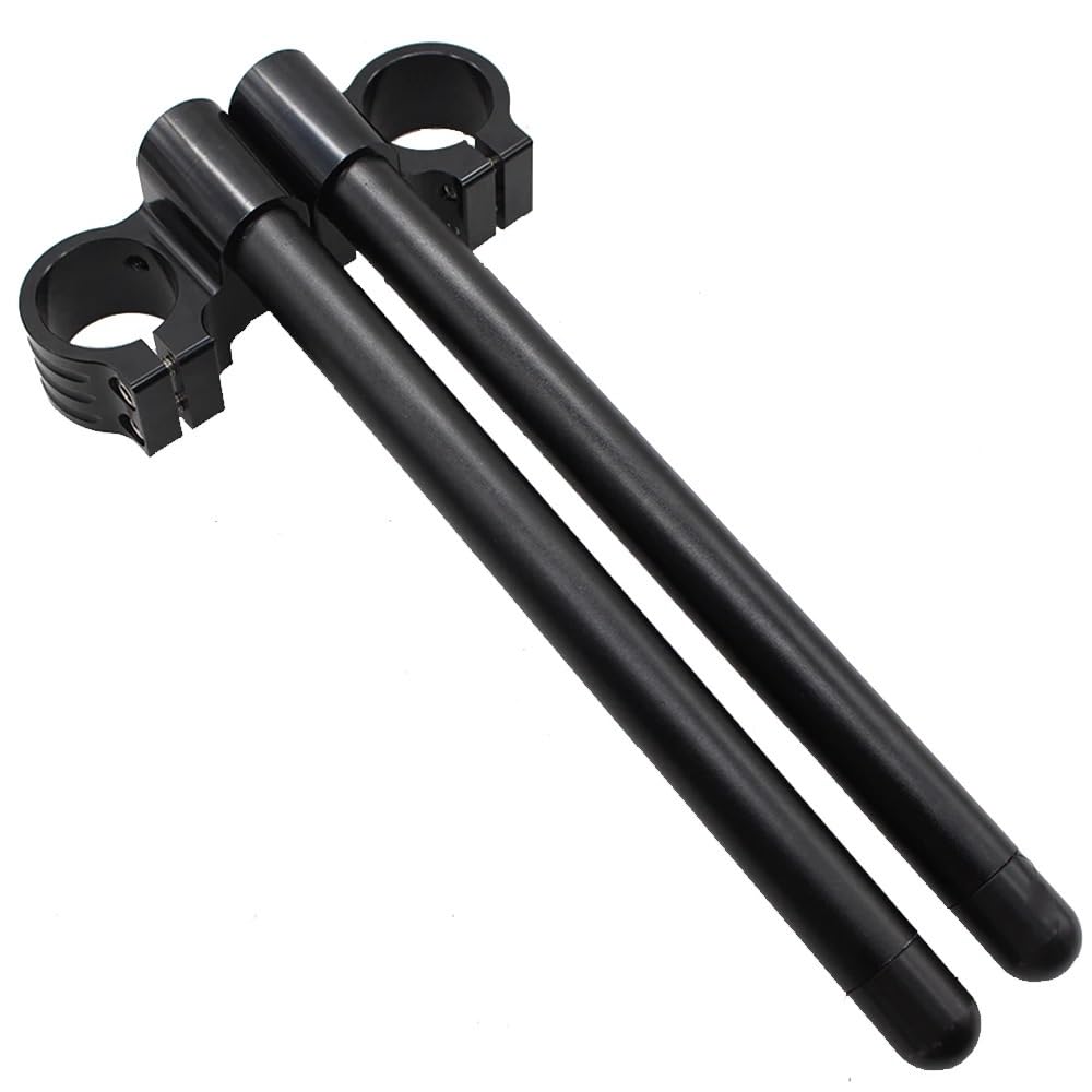 manubri moto alti Manubri per moto Per moto universale da 7/8"22mm | Clip per manubrio in alluminio CNC con forcella rialzata da 35-51 mm(Only black pole)