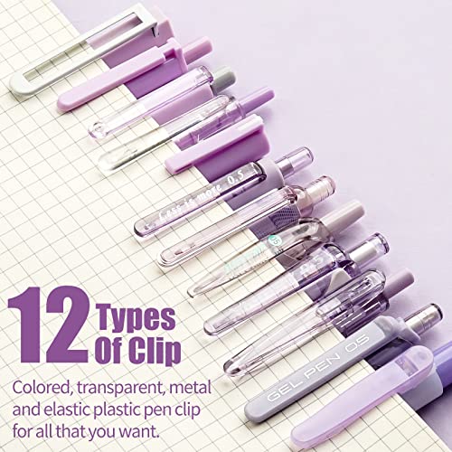 Four Candies Set 14 Plumas de Tinta Gel Negro miniatura 7