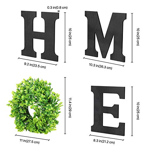 Flexzion Rustic Wooden Wall Hanging HOME D?cor Sign - Image 4