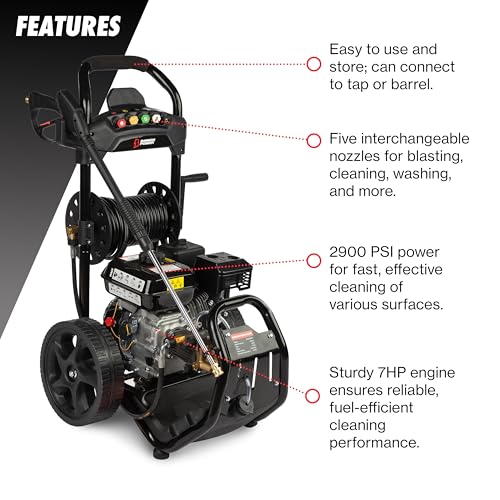 Bimson Power 2900 PSI Petrol Jet Washer