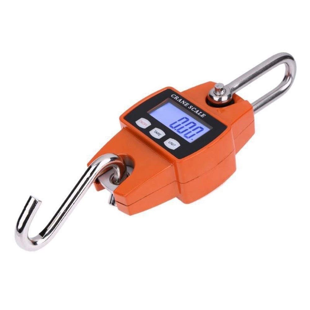 Peson suspendu 300 kg écran LCD idéal pour peser le gibier et les récoltes