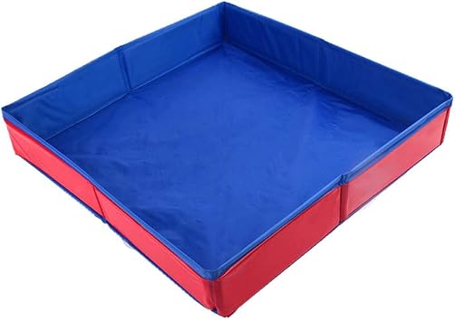 Sand Table, 48x48cm Foldable Oxford Cloth Sand Tray, Sensory Toys for Kids, Gift for Boys