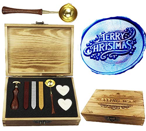 Cachet de cire Merry Christmas pour sublimer vos invitations de mariage