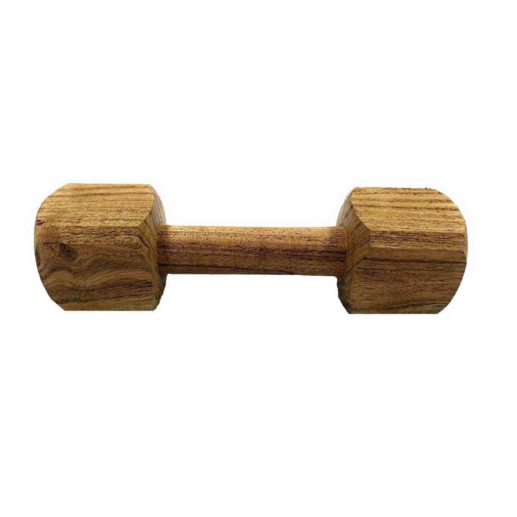 Munchos Wooden Teether Dumbbell Shaped Dog Toy, Medium Breed Dogs (B07QM6S2KV) Amazon Price History, Amazon Price Tracker
