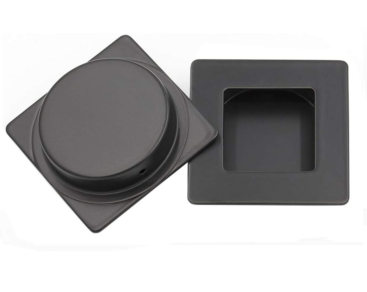 Buy Sliding Door Pull Black Flush Pull 2 Pack homdiy MC00970BK