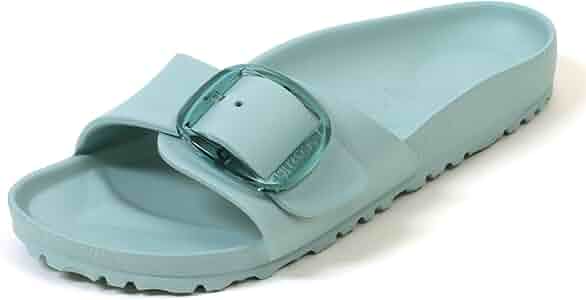 ビルケンシュトック　マドリッド　ビッグバックル　サーフグリーン 39 Madrid Big Buckle Natural Leather Patent High-Shine Surf