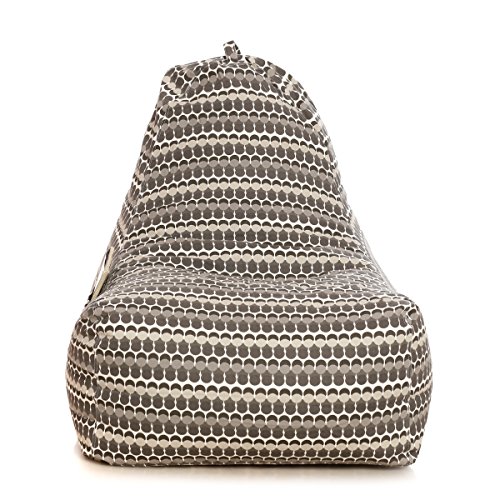 Image of Style Homez Hackey Cotton Canvas Polka Dots Printed Bean Bag XXLXXL Size Filled with Beans Fillers