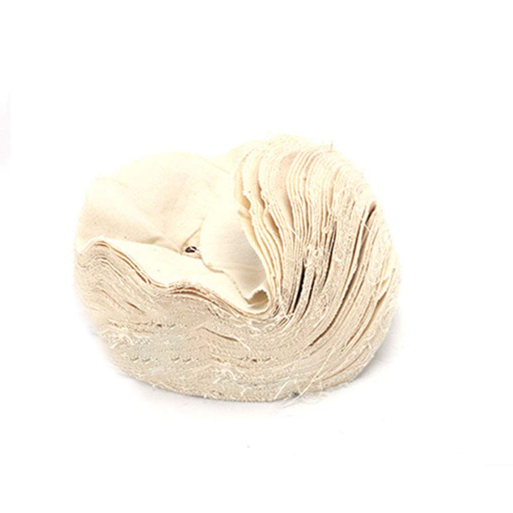 Mola per lucidatura in cotone, kit professionale per mocio per pulizia, macinazione e fai da te, 150 mm