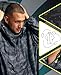 Jubi® Regenponcho Herren aus 100% Recycled Polyester | Grau | Nachhaltig, Leicht & Wasserdicht