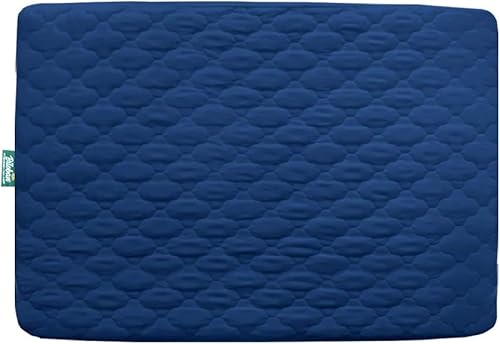 Funda de colchón impermeable para cuna, ultra suave y lavable a máquina, protector de colchón para cuna de 39 x 27 pulgadas, se adapta a colchón