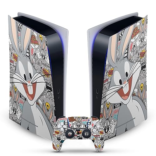 Skin Looney Tunes Bugs Bunny pour Sony PS5 Digital et DualSense