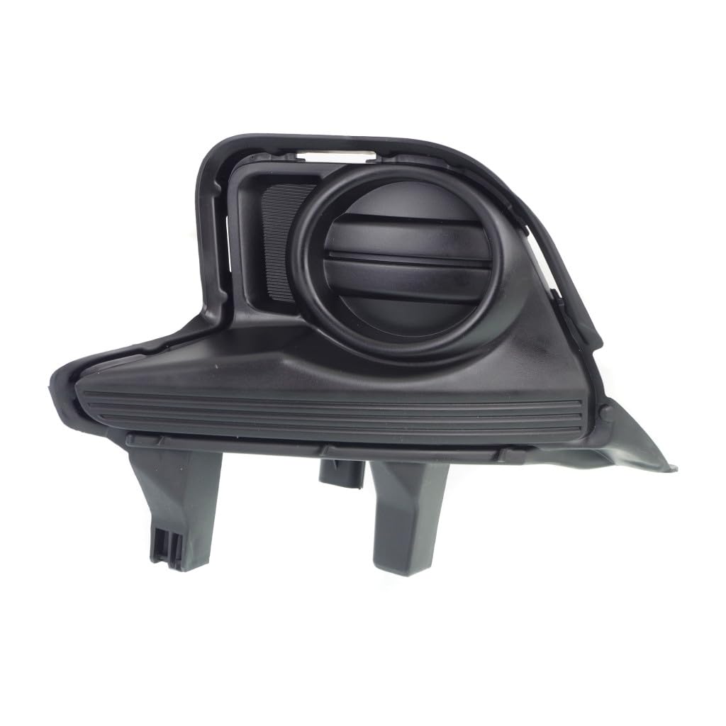 KarParts360 For Toyota Highlander 2014 2015 2016 Fog Light Cover Driver Side | Front | Textured Black | Excluded Fog Light Hole | Replacement For