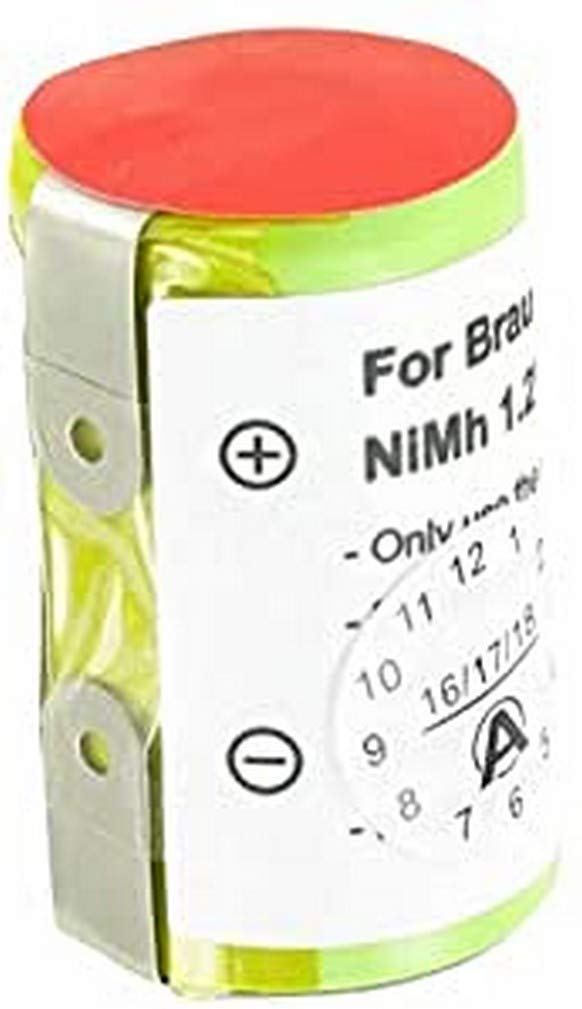 Battery suitable for Braun 2500, Remington DF30 and others, 1.2 V 1100 mAh