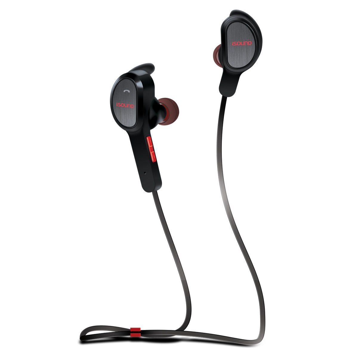 dreamGEARiSound BT-250 Bluetooth Earbuds: Play/Pause/Skip Music Directly from Earbuds-Up to 5 Hours of Playtime, Blue/Black, Universal (DGHP-5635)