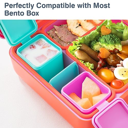 Homotte Leakproof Dips Containers Compatible With Most Bento Lunch Box thumb #2