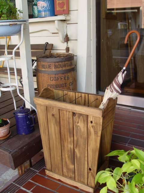 木桶傘立て古道具