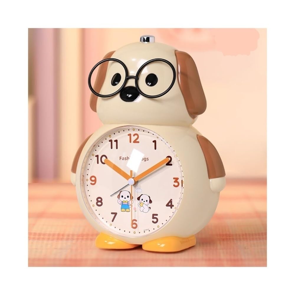 Reloj, Despertador Estudiante Especial Despertador Artefacto Niños Niñas Reloj De Dibujos Animados Reloj Inteligente,Despertador(Pink)