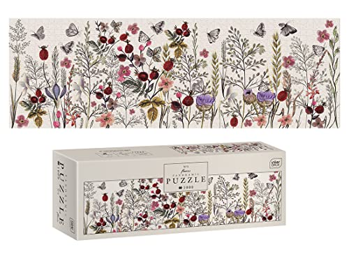 Blumen Nr. 1 - 1000-teiliges Panorama-Puzzle für Erwachsene – Ansicht 4