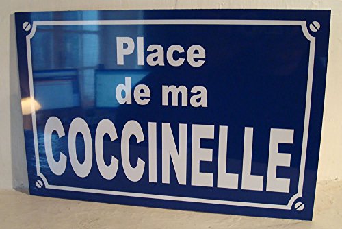 Noir & Mat Sérigraphie VW Coccinelle Cox Plaque de Rue création Collector Edition limitée Cadeau Original