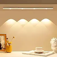 Luz LED Magnética Sem Fio – Ultra Fina, 3 Cores, Sensor de Movimento
