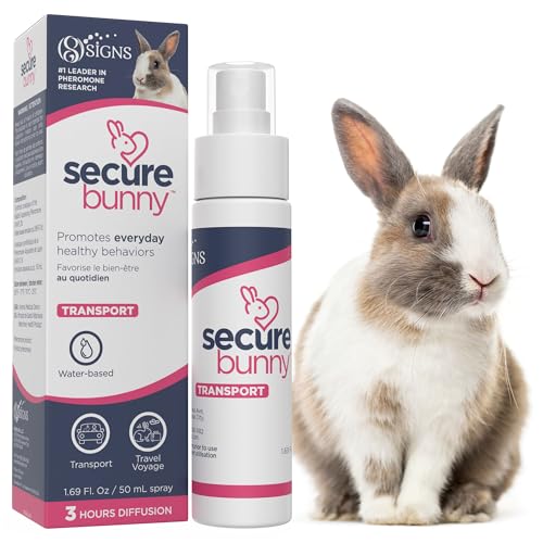 Image of SIGNS SecureBunny Transport, Water Based Calming Travel Spray, Naturally Supports Calm and Wellbeing, Naturally Relieving Anxiety and Stress