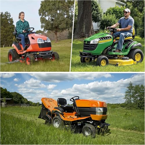 Image of WEIZE Lawn Garden AGM Battery, 12V 200CCA BCI Group U1 SLA Starting Battery for Lawn, Tractors and Mowers, Compatible with John Deere, Toro, Cub Cadet, and Craftsman