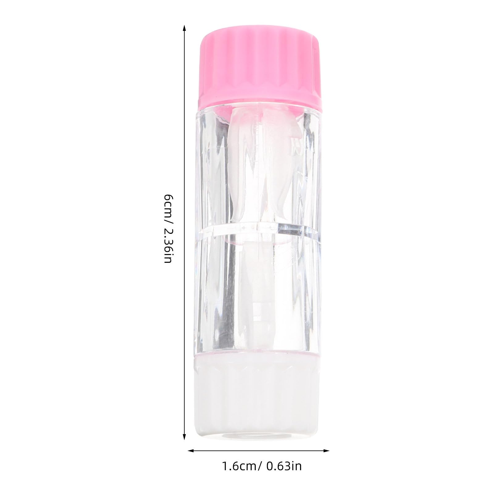 OATIPHO Mini Travel Lens Case Hard Lens Storage Box Compact Protective Holder for Rgp and Easy to Carry, As Shown - Image 4