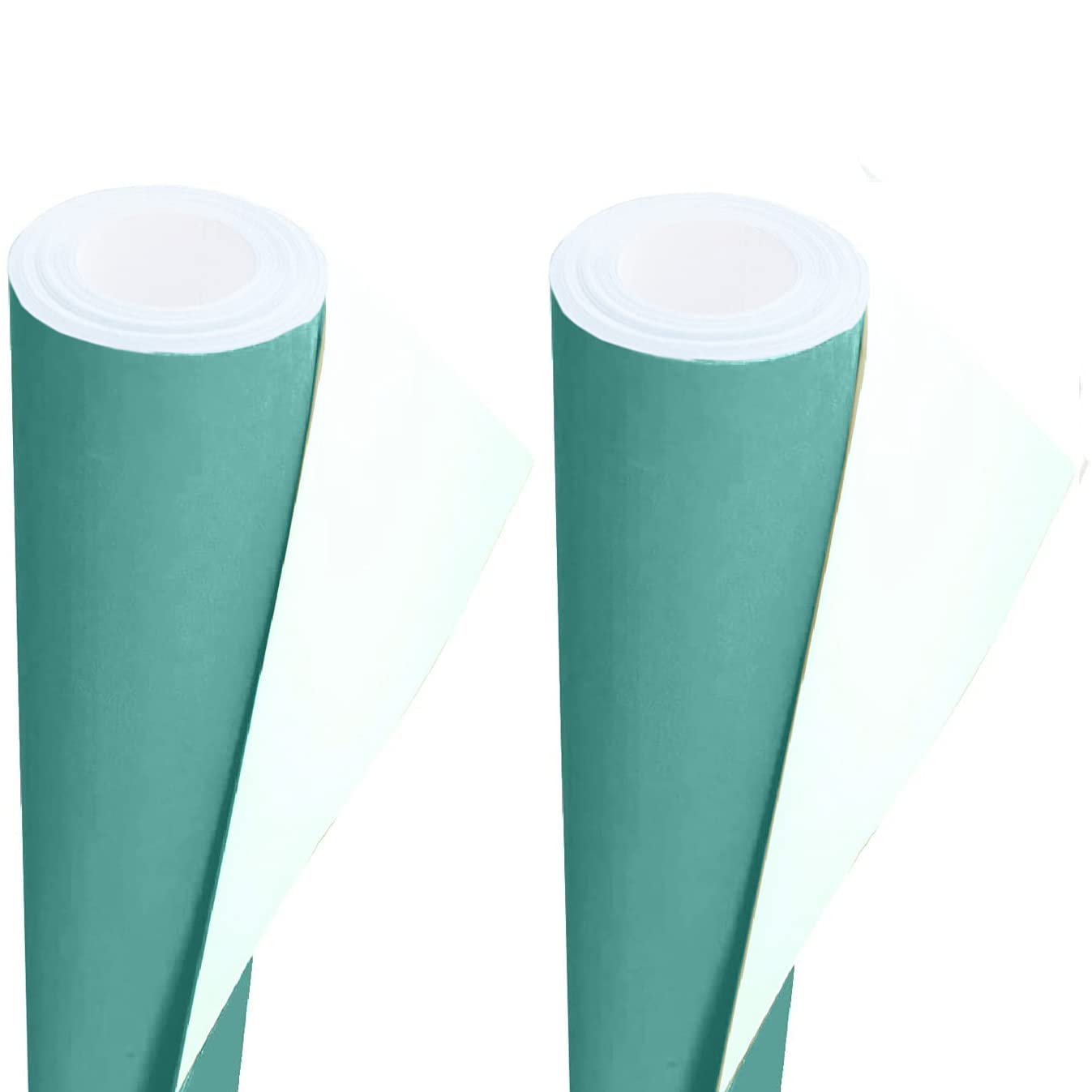 2 Rolls of Packing/Display Poster Paper Roll 3Ace Crafts – 10 m x 76 cm Ideal for Wrapping Wrap Birthday Gifts Drawing Table Runner Covering Parcel Backing School Board – Pappermint Colour — image 1
