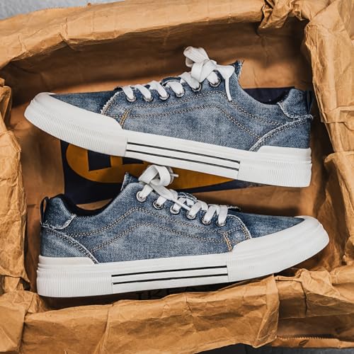 Spring and Autumn New Men's Low-top Roller Skates, Fashion Sports Leisure Canvas lace-up Shoes, Breathable Soft Soled Sports Shoes3