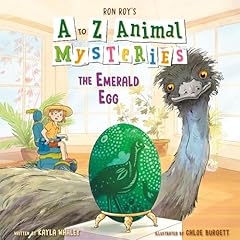 A to Z Animal Mysteries #5: The Emerald Egg Audiolibro Por Ron Roy, Kayla Whaley arte de portada