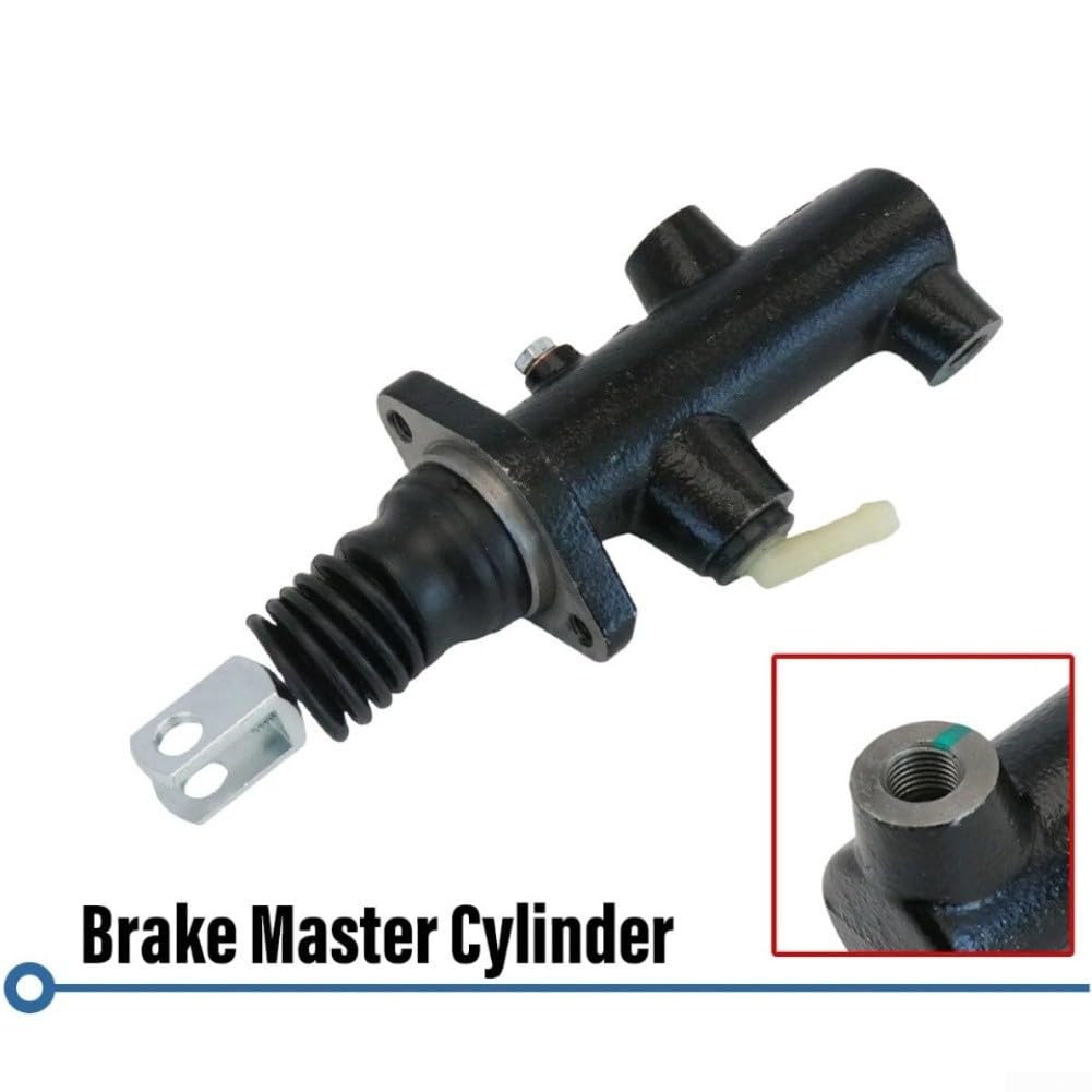 Bremshauptzylinder für New für holland Traktor TN55 TN60A TN65 TN70 TN75, Ersatz für OEM 87354675 5179371, Robuste Kunststoff-Metall-Konstruktion, Einfache Montage, Hohe Zuverlässigkeit für