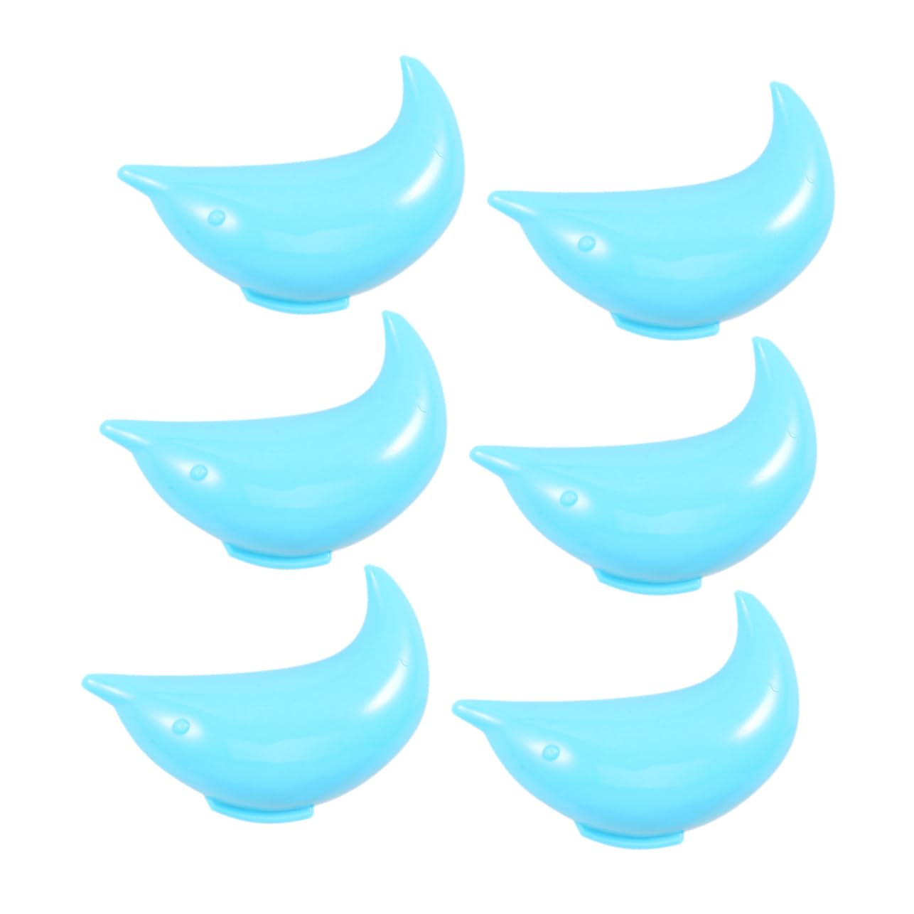 Yardwe 6Pcs Dolphin Shape Proofing Corner Protectors Guards for Table and Furniture Safety Cute Cartoon Design for Safety Lightweight and Durable