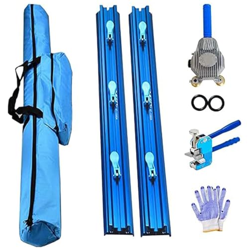 Cortador manual de azulejos para azulejos de porcelana y cerámica de gran formato, diseño de doble riel de precisión, herramienta de corte precisa para bricolaje y uso profesional