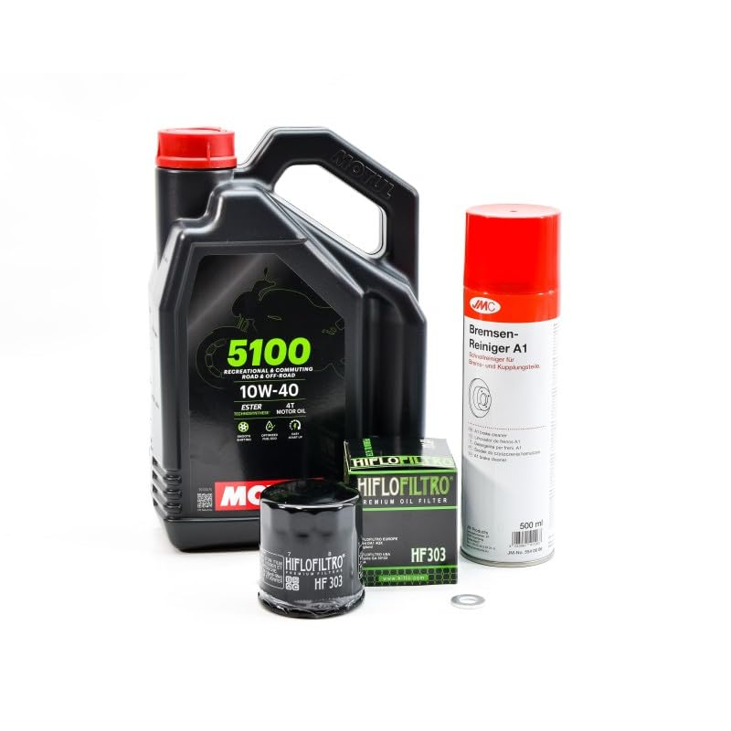 Kit Entretien Vidange pour KAWASAKI Z 750 de 2004 à 2012 - MTL 5100 10W40 4L