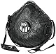 Oxyline 10x FFP3 X320 SV RD Atemschutzmaske Halbmaske Staubmaske Atemmaske Schutzmaske mit Ventil in Schwarz, wiederverwendbar