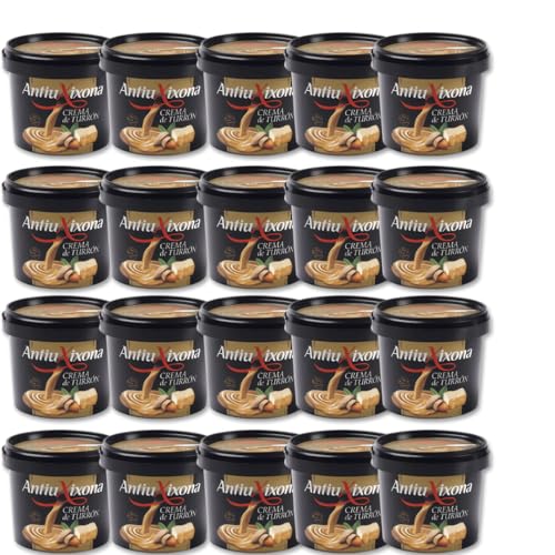 Antiu Xixona Turrón Cream – 20 Pack, 62% Almond, Premium Flavor