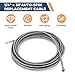 21338 Spin Cable Replacement for Ridgid Auto-Spin Drain Snake, 1/4