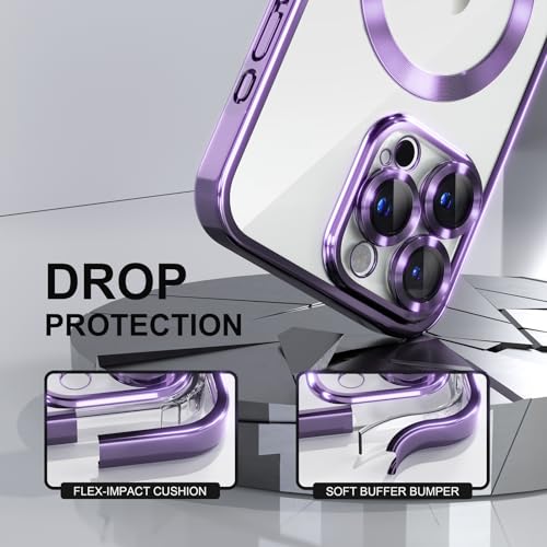 Image of Misea Magnetic for iPhone 15 Pro Max Case Compatible with MagSafe
