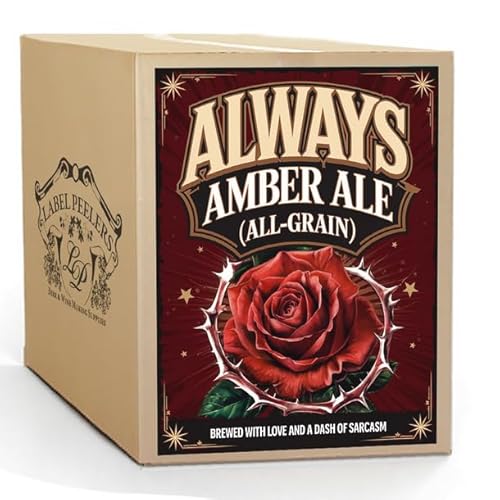 Label Peelers Always Amber Ale Beer Kit - All Grain