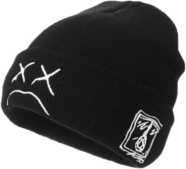 Fashion Autumn Winter Warm Beanie Hats Embroidery Cotton Caps Men Women Knitted Hip Hop Hats - Image 2