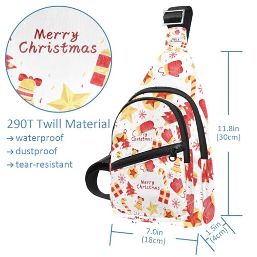 Bolsas cruzadas con patrón de campana y guantes, impermeables para hombre y mujer 5