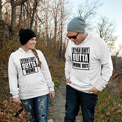 lepni.me Hoodie Sweatshirt Straight Outta Your Own Custom Text Personalized Slogan2